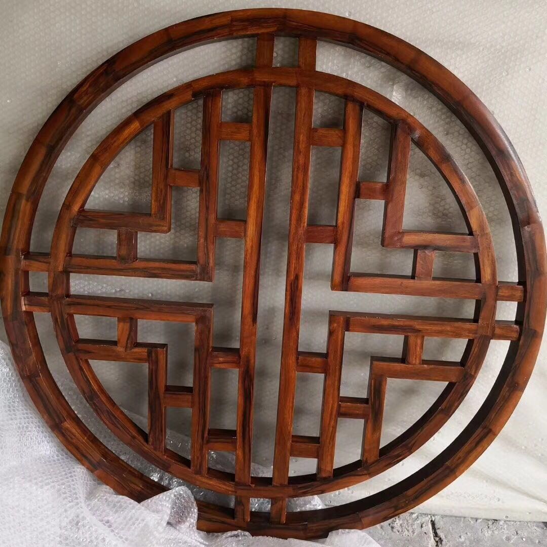 木纹铝窗花